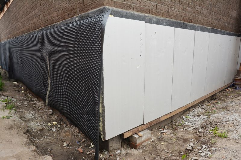 Completed Waterproofing of Foundation